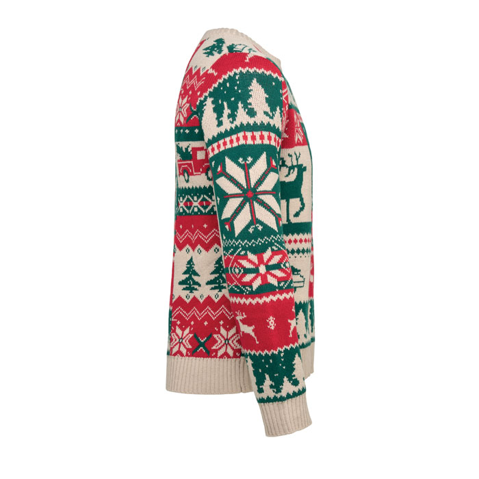 Pull de Noël personnalisé – vue 2 Pull de Noël personnalisé – vue 2