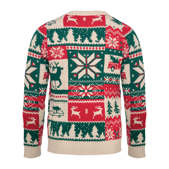 Pull de Noël personnalisé – vue 3 Pull de Noël personnalisé – vue 3