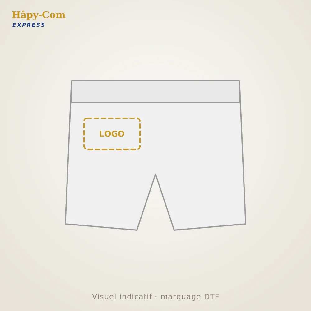 Boxer Boxer homme personnalisé – visuel indicatif