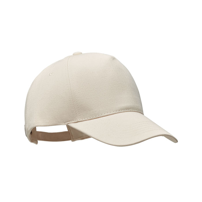 Casquette coton bio personnalisée – beige Casquette coton bio personnalisée – beige