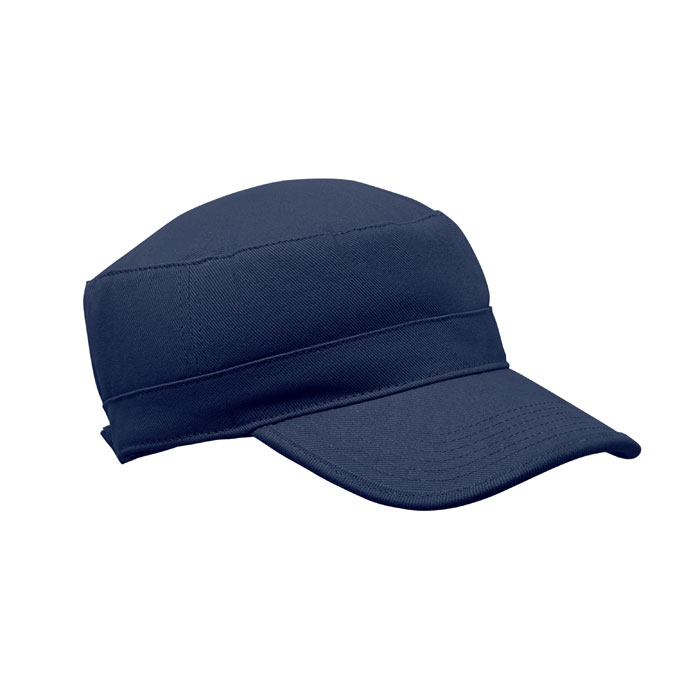 Casquette militaire personnalisée – bleu Casquette militaire personnalisée – bleu
