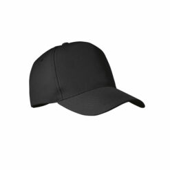 Casquette recyclée personnalisée – noir