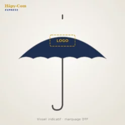 Parapluie canne personnalisé – visuel indicatif