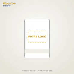 Serviette de douche personnalisée – visuel indicatif