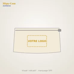 Trousse en coton personnalisée – visuel indicatif