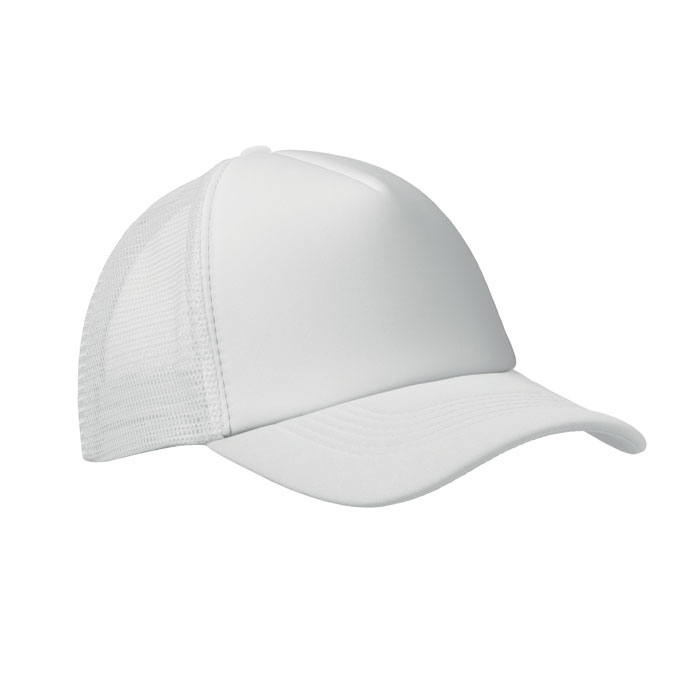 Casquette trucker personnalisée – Blanc Casquette trucker personnalisée – Blanc