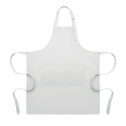Tablier de cuisine personnalisé – Blanc