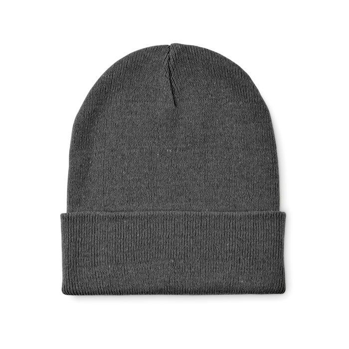 Bonnet à revers personnalisé – Gris pierre Bonnet à revers personnalisé – Gris pierre
