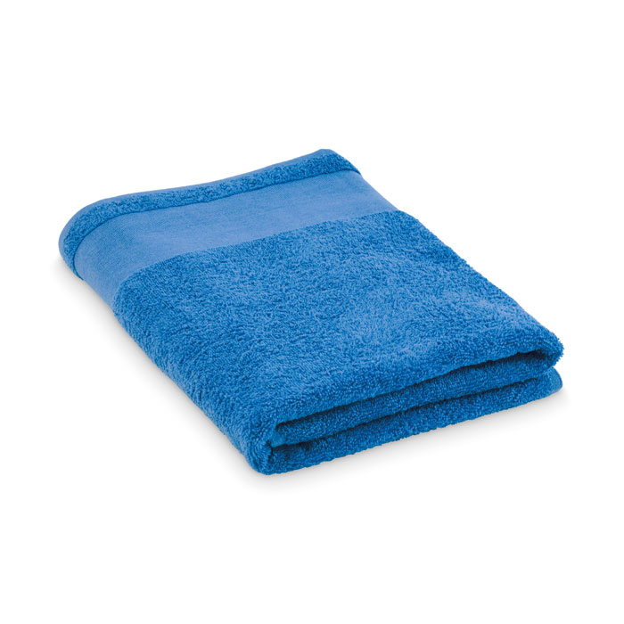 Serviette de bain personnalisée – Bleu royal Serviette de bain personnalisée – Bleu royal