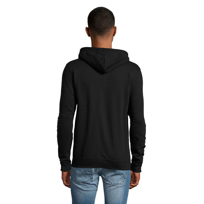 Sweat zippé à capuche personnalisé – vue 2 Sweat zippé à capuche personnalisé – vue 2
