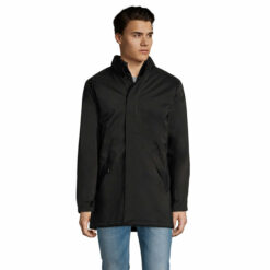Parka matelassée personnalisée – Noir