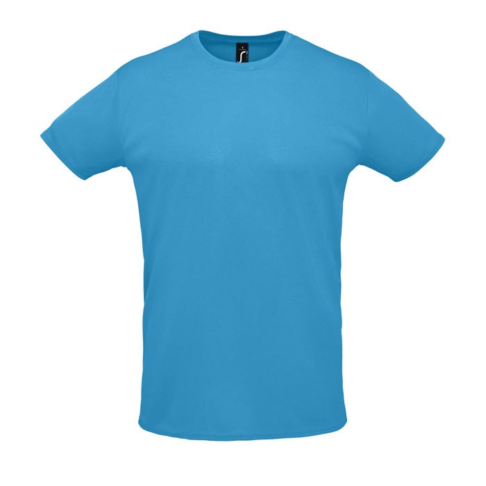 Tee-shirt de sport respirant personnalisé – Aqua Tee-shirt de sport respirant personnalisé – Aqua