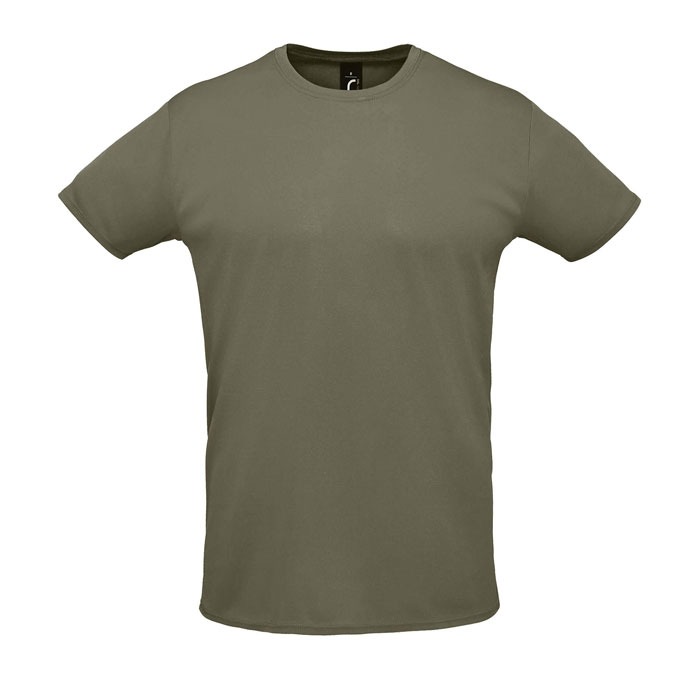 Tee-shirt de sport respirant personnalisé – Army Tee-shirt de sport respirant personnalisé – Army