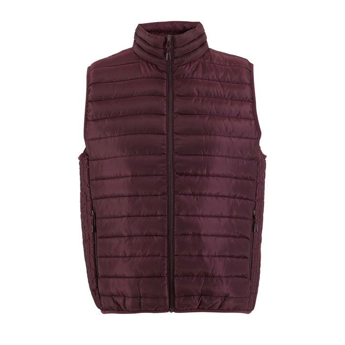 Bodywarmer léger personnalisé – Bordeaux Bodywarmer léger personnalisé – Bordeaux