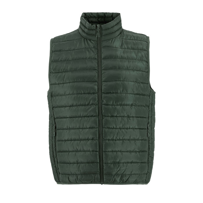 Bodywarmer léger personnalisé – Vert forêt Bodywarmer léger personnalisé – Vert forêt