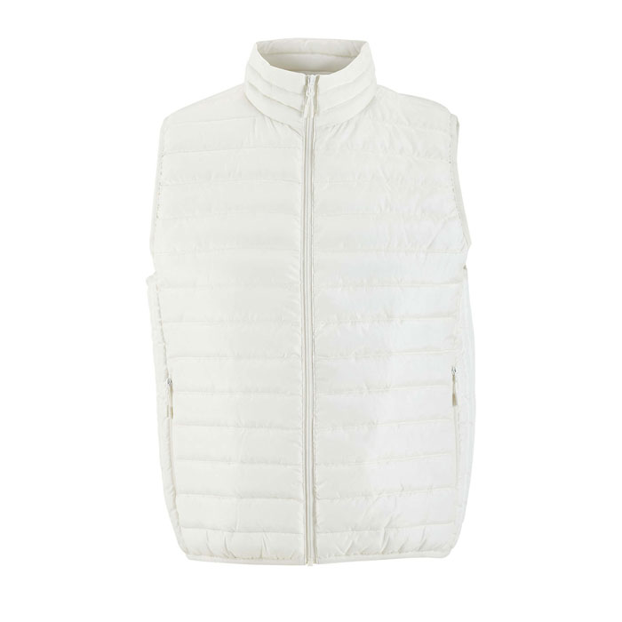 Bodywarmer léger personnalisé – Écru Bodywarmer léger personnalisé – Écru