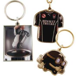 PORTE CLES ZAMAC QUADRI PREMIUM
