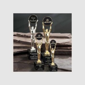 TROPHÉE MÉTAL OSCAR HOLYWOOD