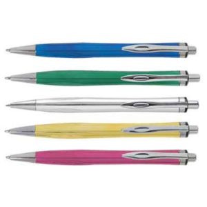 STYLO BILLE/CLIP METAL