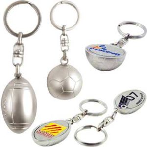 PORTE CLES SPORT 3D FOND PLAT