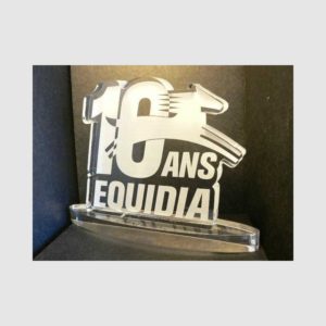 TROPHÉE DÉCOUPÉ SUR MESURE 1