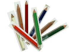 Crayon golf en bois