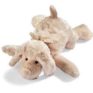 PELUCHE "CHIEN COUCHE" / BEIGE