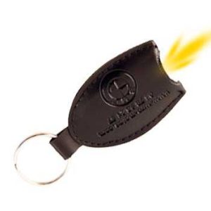 PORTE CLES LAMPE SIMILI CUIR