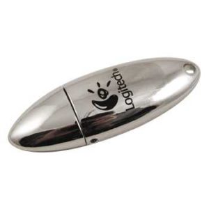CLES USB METAL OVALE