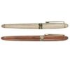 STYLO PLUME BOIS DORE