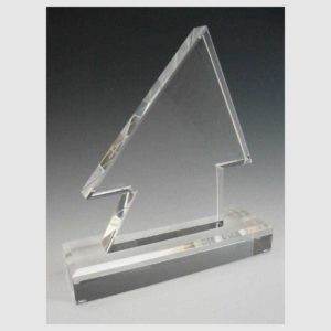 TROPHÉE VERRE FLÈCHE