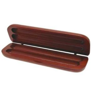 BOITE PARURE BOIS 2 STYLOS BOIS