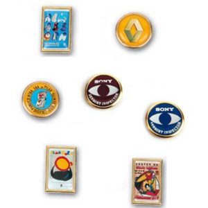 Pin’s dôme résine