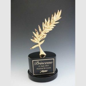 TROPHÉE MÉTAL LAURIER PALMES