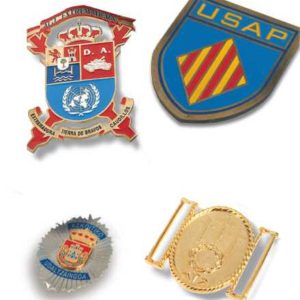 Plaques metal diverses