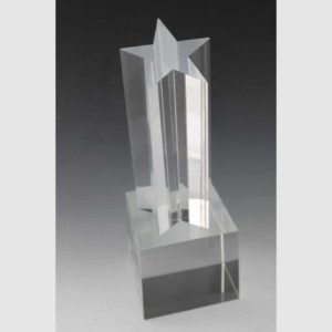 TROPHÉE VERRE SOMMET ÉTOILE 2