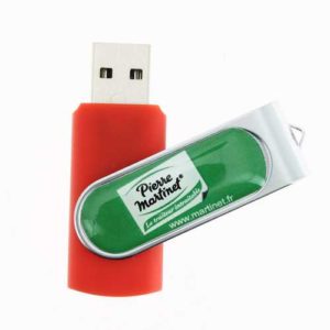 Clé USB pivotante