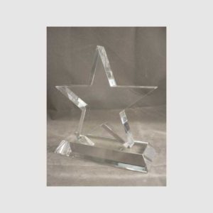 TROPHÉE VERRE ÉTOILE IV