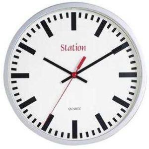 Pendule murale Station