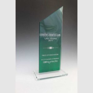 TROPHÉE VERRE PEAK VERT