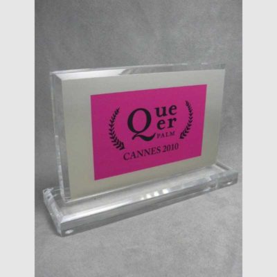 TROPHÉE PLEXIGLASS RECTANGLE PAYSAGE