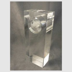 TROPHÉE VERRE GLOBE IV