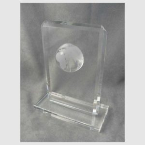 TROPHÉE VERRE GLOBE III