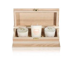 Coffret bougies LE TEMPS DES LUMIERES
