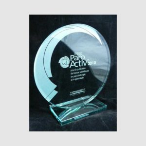 TROPHÉE VERRE ROND