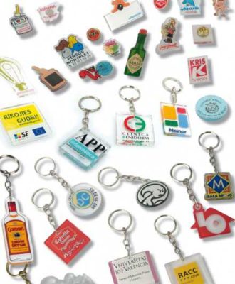 Porte-clés plexiglass (acryliques)