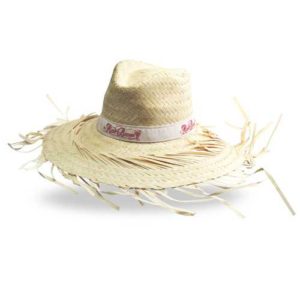 Chapeau paille blanche