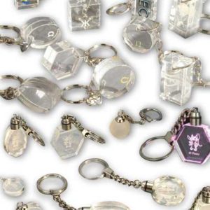 Porte-clés cristal