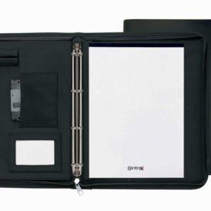 Conférencier A4 zippé de luxe