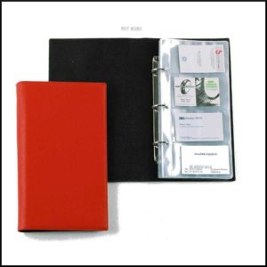 Classeur à cartes de visites